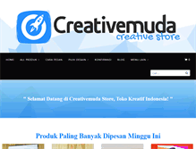Tablet Screenshot of creativemuda.com